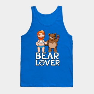 Bear Lover Ginger Tank Top